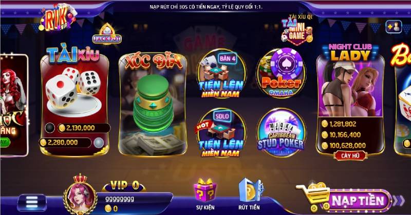 Rikvip | Rik.Vip Link Vào Cổng Game Rikvip Game Tài Phiệt Mỹ 9/2025 8 Giao diện mượt mà – Trải nghiệm đỉnh cao trên mọi nền tảng